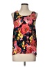Naked Zebra 100% Polyester Black Sleeveless Blouse Size L - photo 1