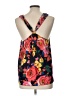 Naked Zebra 100% Polyester Black Sleeveless Blouse Size L - photo 2