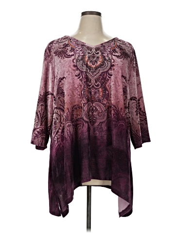 Catherines 3/4 Sleeve Blouse (view 1)