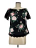 Assorted Brands Black Short Sleeve Blouse One size - photo 1
