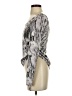 Open Edit 100% Polyester Gray Long Sleeve Blouse Size XS - photo 5