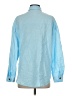 HOTOUCH 100% Cotton Color Block Blue Long Sleeve Button-Down Shirt Size S - photo 2