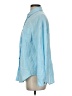 HOTOUCH 100% Cotton Color Block Blue Long Sleeve Button-Down Shirt Size S - photo 5
