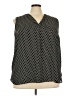 Violet & Claire 100% Polyester Black Tank Top Size 3X - photo 1