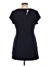 Thyme Solid Black Casual Dress Size L - photo 2
