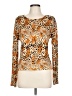 Unbranded Animal Print Orange Pullover Sweater Size L (estimated) - photo 1