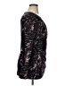 Sofia by Sofia Vergara Black Purple Long Sleeve Top Size XL - photo 4