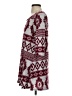 Twenty Second Argyle Burgundy Casual Dress Size S - photo 5