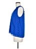 Ramy Brook 100% Polyester Blue Sleeveless Blouse Size M - photo 5