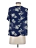 DELFI COLLECTIVE 100% Polyester Blue Short Sleeve Blouse Size S - photo 2