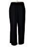 Avenue 100% Polyester Solid Black Casual Pants Size 30 waist - photo 1