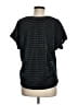 Traffic People Black Short Sleeve Top Size M - photo 2