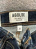 AGOLDE Chevron-herringbone Blue Jeans Size 23 waist - photo 4