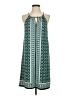 Max Studio Print Teal Casual Dress Size S - photo 1