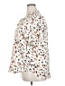 Timeson 100% Polyester Animal Print Ivory Short Sleeve Blouse Size XXL - photo 5