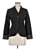 Maria Bianca Nero Stripes Black Blazer Size M - photo 1