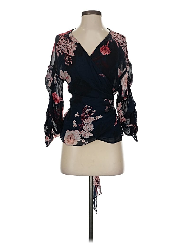 Pre-owned Zara Kimono In Black