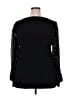 Torrid Black Long Sleeve Blouse Size 2X Plus (2) - photo 2