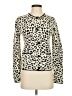 Ann Taylor Animal Print Ivory Pullover Sweater Size XS - photo 1