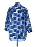 Tyler Boe 100% Polyester Blue 3/4 Sleeve Blouse Size M - photo 2