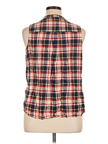 Fun2Fun Sleeveless Button-Down Shirt (view 2)