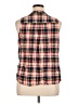 Fun2Fun 100% Rayon Red Sleeveless Button-Down Shirt Size 1X - photo 2