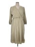 Ann Taylor Metallic Tan Casual Dress Size XL (petite) - photo 1