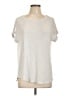 H by Bordeaux Silver Short Sleeve Top Size L - photo 1