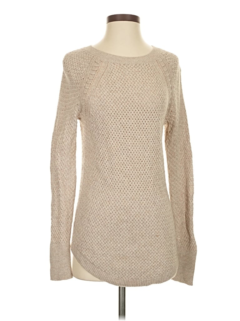 Click to view more detailed imagery on our partner's website Pre-owned Ann Taylor Loft Pullover Sweater In Tan