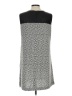 EMALINE Chevron-herringbone Silver Cocktail Dress Size 10 - photo 2