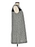 EMALINE Chevron-herringbone Silver Cocktail Dress Size 10 - photo 4