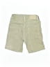 Zara Solid Green Khaki Shorts Size 6 - photo 2