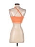 White Fox Orange Halter Top Size XS - photo 2
