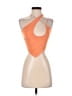 White Fox Orange Halter Top Size XS - photo 1