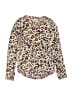 Cuddl Duds Animal Print Gold Pullover Sweater Size S (kids) - photo 1