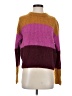 A.L.C. Color Block Purple Pullover Sweater Size S - photo 1