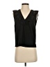 French Connection 100% Polyester Black Sleeveless Blouse Size S - photo 1