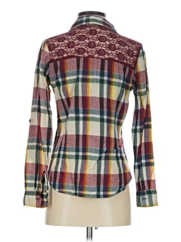 Love Potion Long Sleeve Button-Down Shirt (view 2)