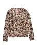 Cuddl Duds Animal Print Pink Pullover Sweater Size S (kids) - photo 1