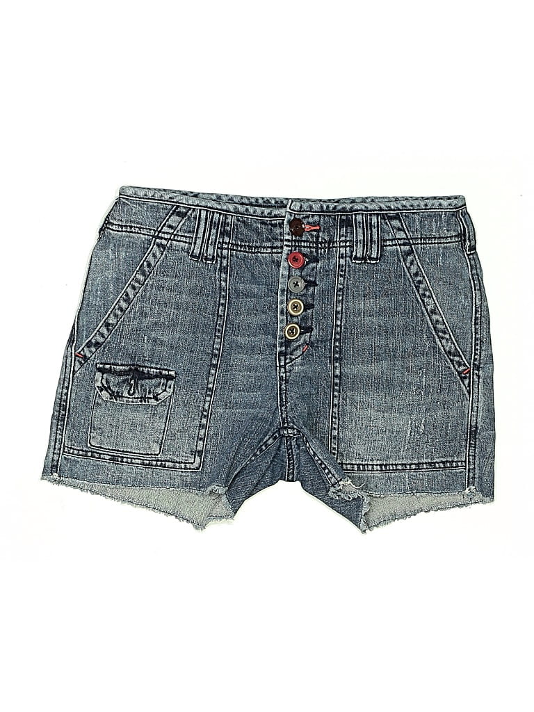 Pre-owned Pilcro Denim Shorts In Blue
