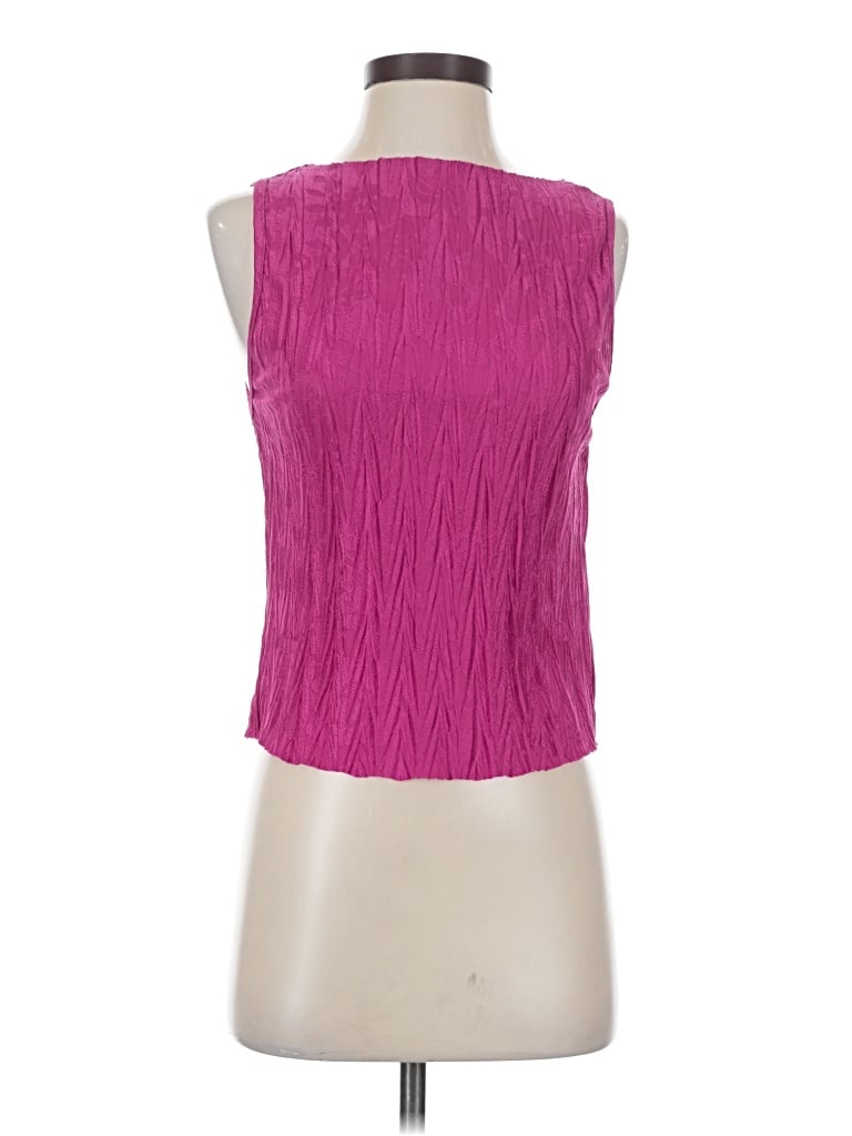 Zara Sleeveless Blouse In Pink