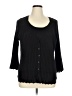 R.Q.T 100% Acrylic Black Cardigan Size 1X - photo 1