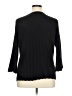R.Q.T 100% Acrylic Black Cardigan Size 1X - photo 2