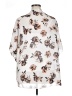 Live 4 Truth Floral White Short Sleeve Blouse Size 1X - photo 2