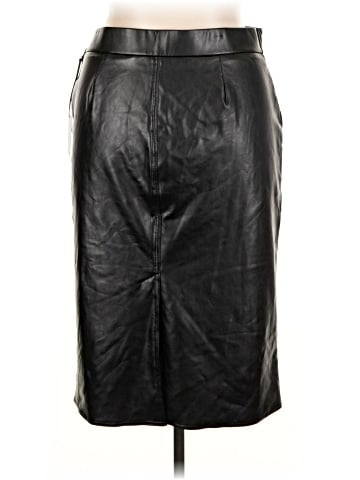 1.State Faux Leather Skirt (view 2)