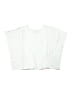 Amy Byer 100% Polyester Print White Pink Short Sleeve Top Size M (kids) - photo 2