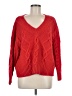 Ann Taylor Red Pullover Sweater Size M - photo 1