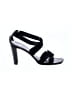 Stuart Weitzman 100% Leather Solid Black Sandals Size 8 1/2 - photo 1