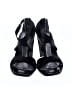 Stuart Weitzman 100% Leather Solid Black Sandals Size 8 1/2 - photo 2