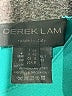 Derek Lam 100% Wool Color Block Teal Casual Dress Size 8 - photo 7